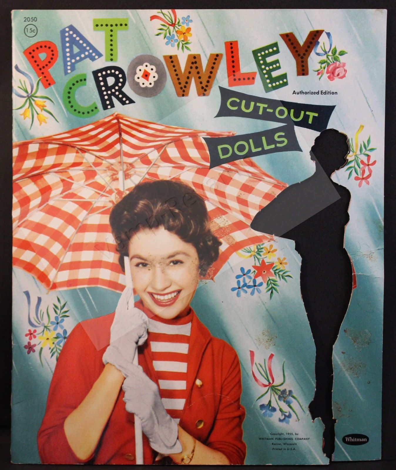 Vintage Paper Dolls REDUCED Pat Crowley 1955 Merrill Original Some