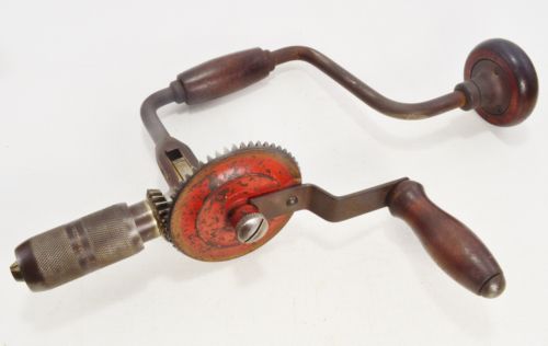 Vintage Millers Falls No Combination Drill Brace Ratcheting