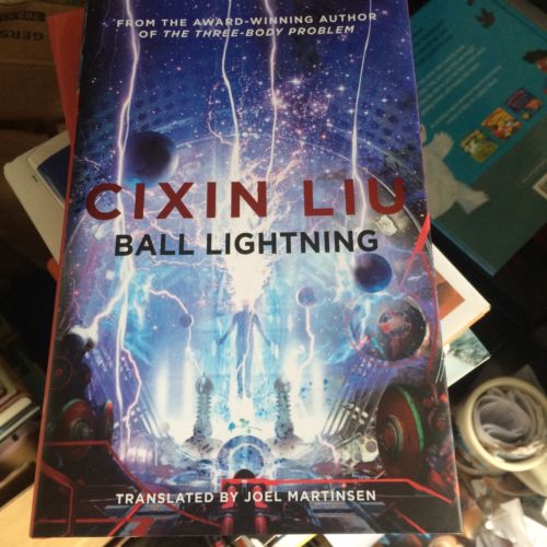 Ball Lightning By Cixin Liu Signed Uk First Edition Antique