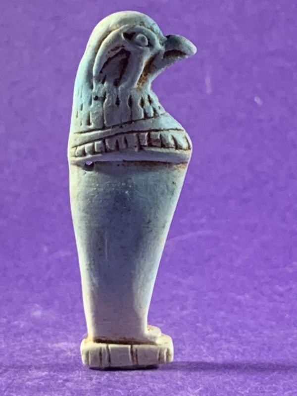 Very Beautiful Circa Bc Ancient Egyptian Horus God Antique