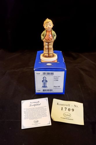 Goebel Hummel Figurine Steadfast Soprano Kinder Choir Antique