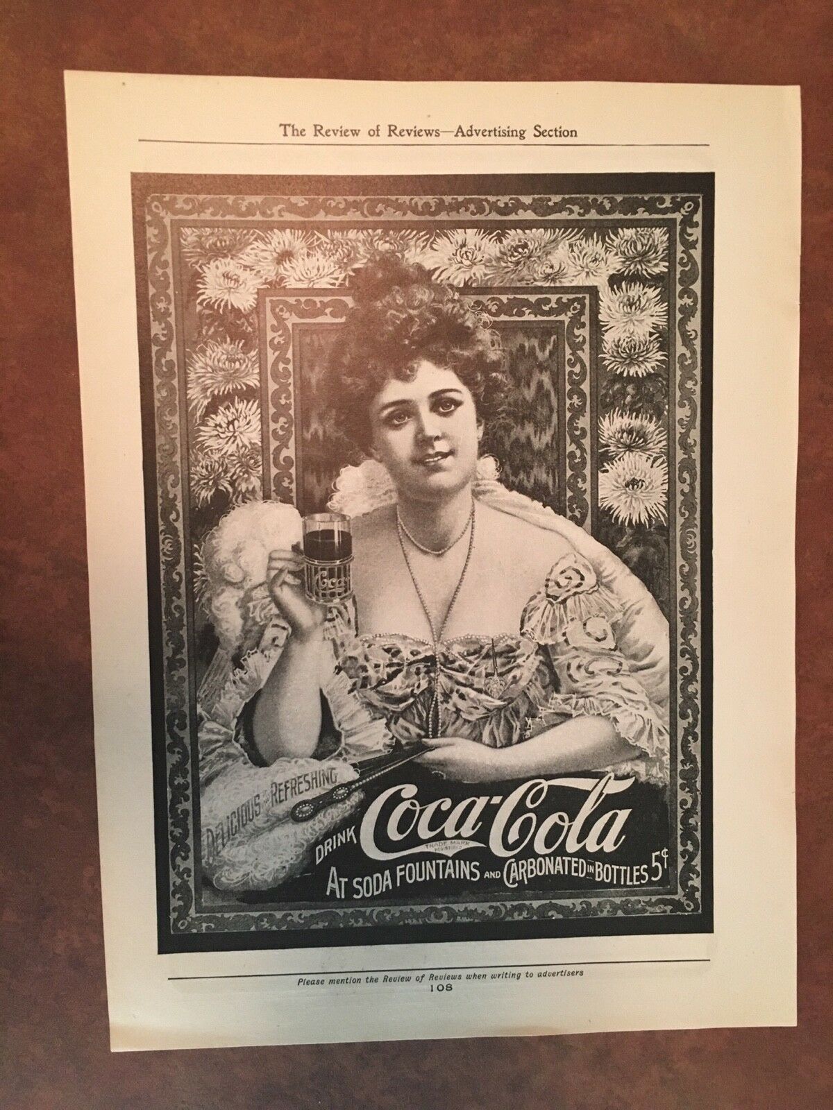 Original Circa Coca Cola Magazine Ad Antique Price Guide