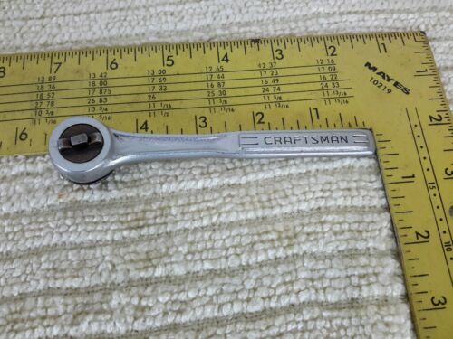 Vintage Craftsman 1 4 Drive RHFT V Series Ratchet Pre 43187