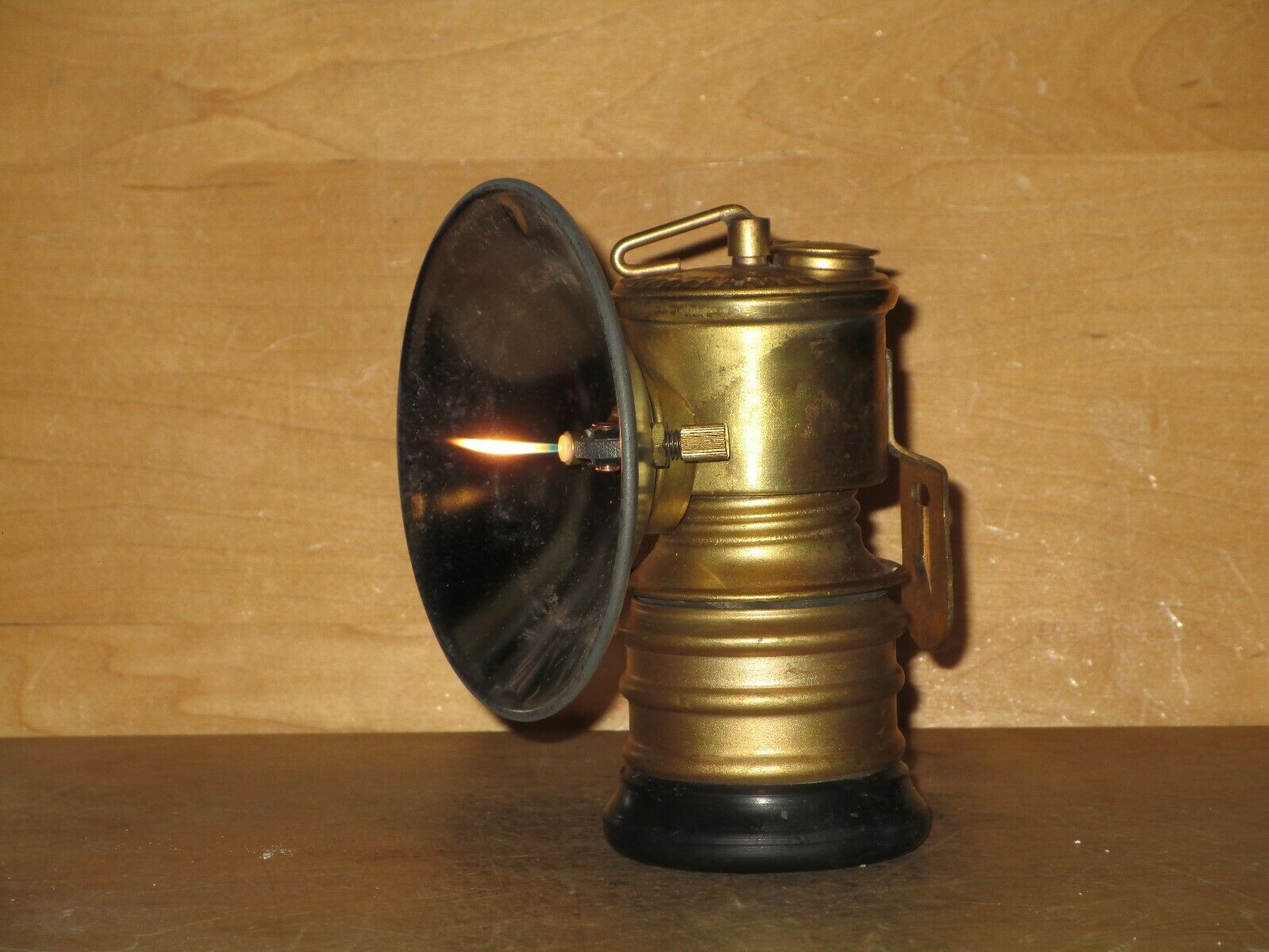 Miners Cavers Premier Carbide Lamp Excellent Antique Price Guide