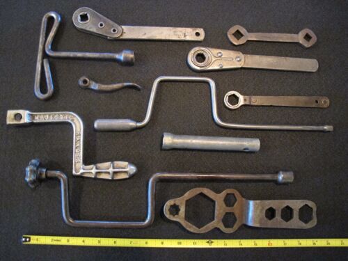 Lots Of Mix Estate Found Antique Vtg Junk Drawer Wrenches Old Man Farm