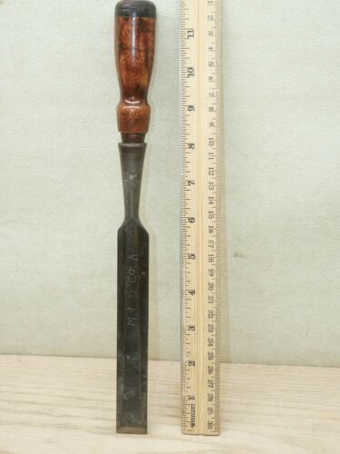 Old Tools Vintage Stanley Bevel Edge Socket Chisel Antique