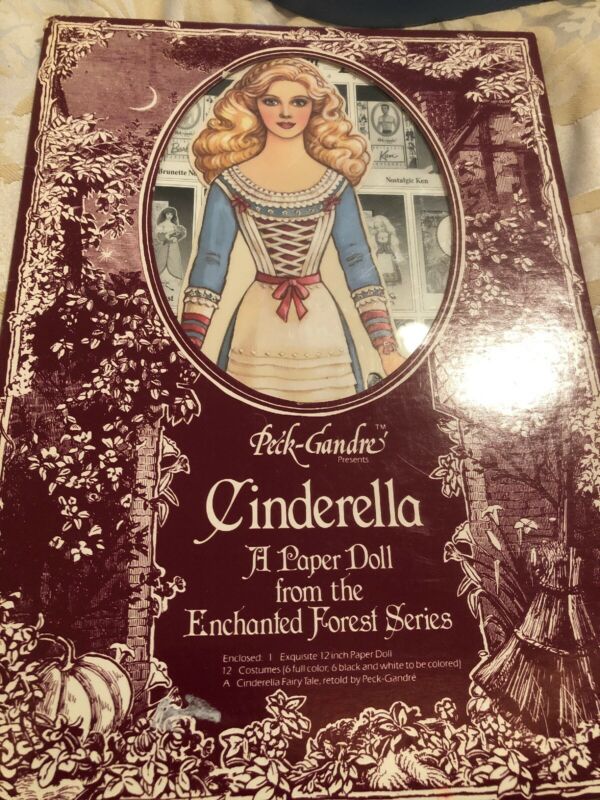 Cinderella A Paper Doll From The Enchanted Forest Series Peck Gandre