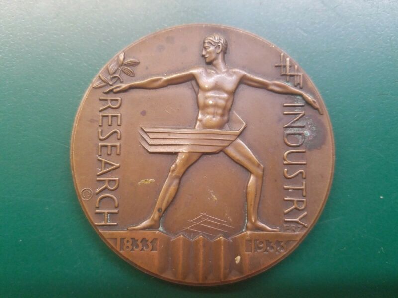 1933 Century Of Progress International Exposition Chicago Medallion