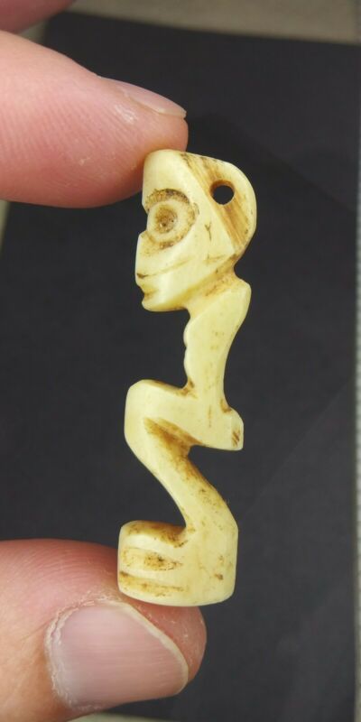 Pre Columbian Taino Zemi Cemi Shaman Idol Figure Artifact Arrowheads