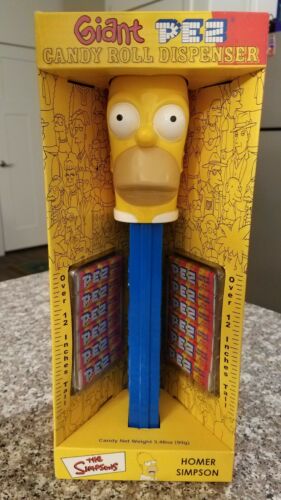 Giant Homer Simpson Pez Dispenser 12 5 Tall 2002 MIB Antique Price