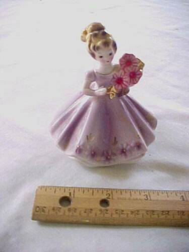 Vintage Josef Original Figurine July Ruby Birthstone Antique Price