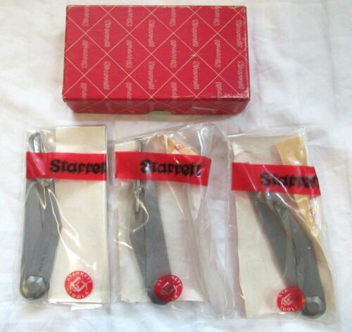 Set Of 3 STARRETT No 243 4 Firm Joint Hermaphrodite Calipers W Box