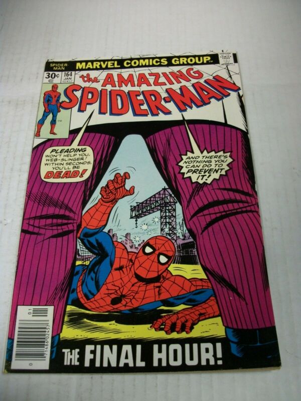 Marvel AMAZING SPIDER MAN 164 January 1977 Kingpin Appearance John