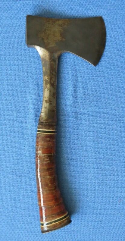 Vintage No A Estwing Hatchet With New Leather Sheath Made In Usa