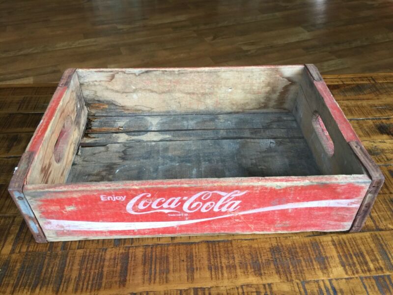 Vintage Coca Cola Wooden Bottle Crate Antique Price Guide Details Page