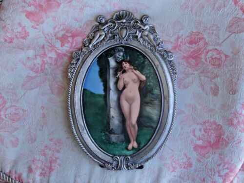 Antique KPM Germany Porcelain Plaque Nude Antique Price Guide