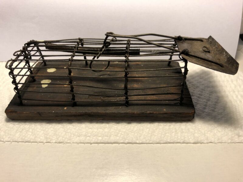 Vintage Antique Metal Wire Mousetrap Antique Price Guide Details Page