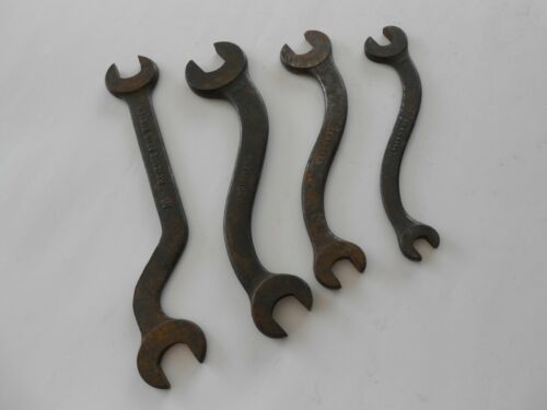 Old Vintage S Shaped Open End Wrenches Lot Antique Price Guide