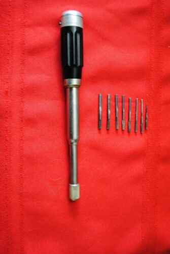 Vintage Miller Falls Push Drill No A W Bits Old Tools