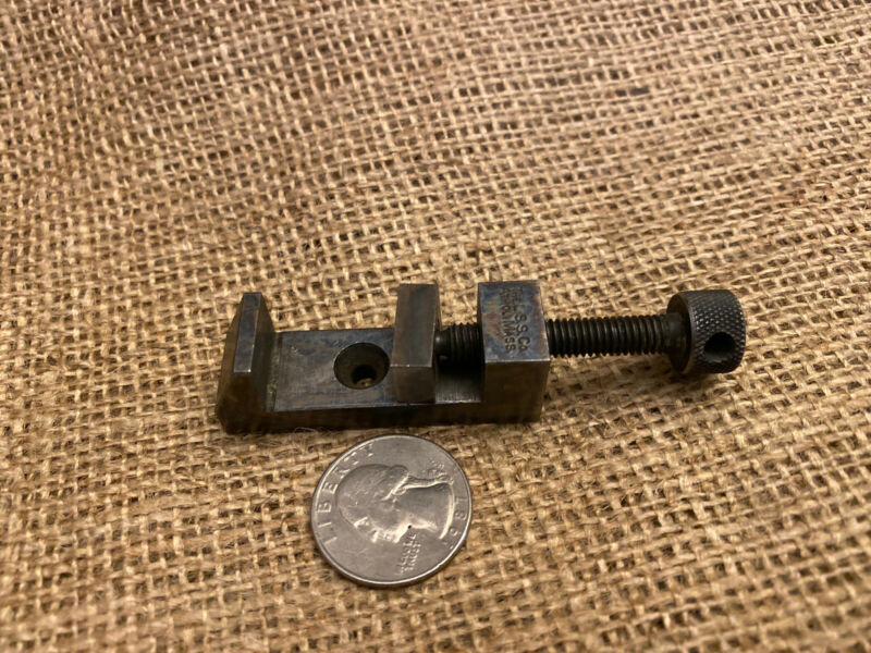 Vintage L S Starrett Machinist S Clamp Or Mini Vise No