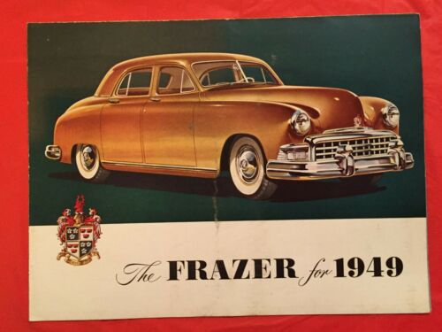 1949 Frazer FRAZER MANHATTAN Car Dealer Showroom Sales Brochure