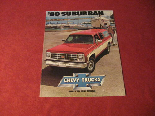 Chevy Suburban Pickup Truck Sales Brochure Booklet Catalog