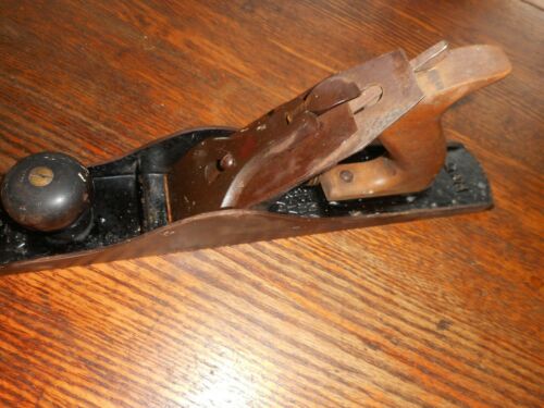 Vintage Stanley Bailey No 5 Plane Smooth Bottom 14 Hand Tool Made In