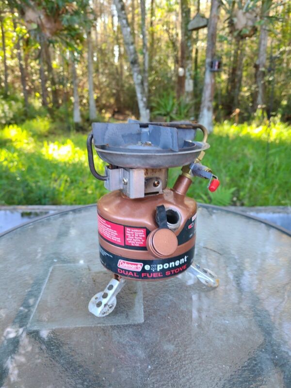 Coleman Feather 442 Exponent Dual Fuel Stove Camping Backpacking