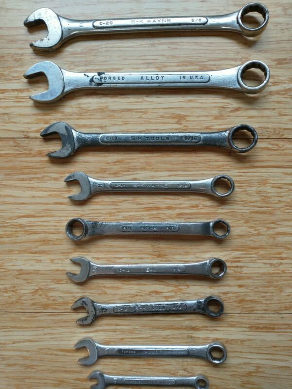 Lot Of Sk Tool Wrenches Antique Price Guide Details Page