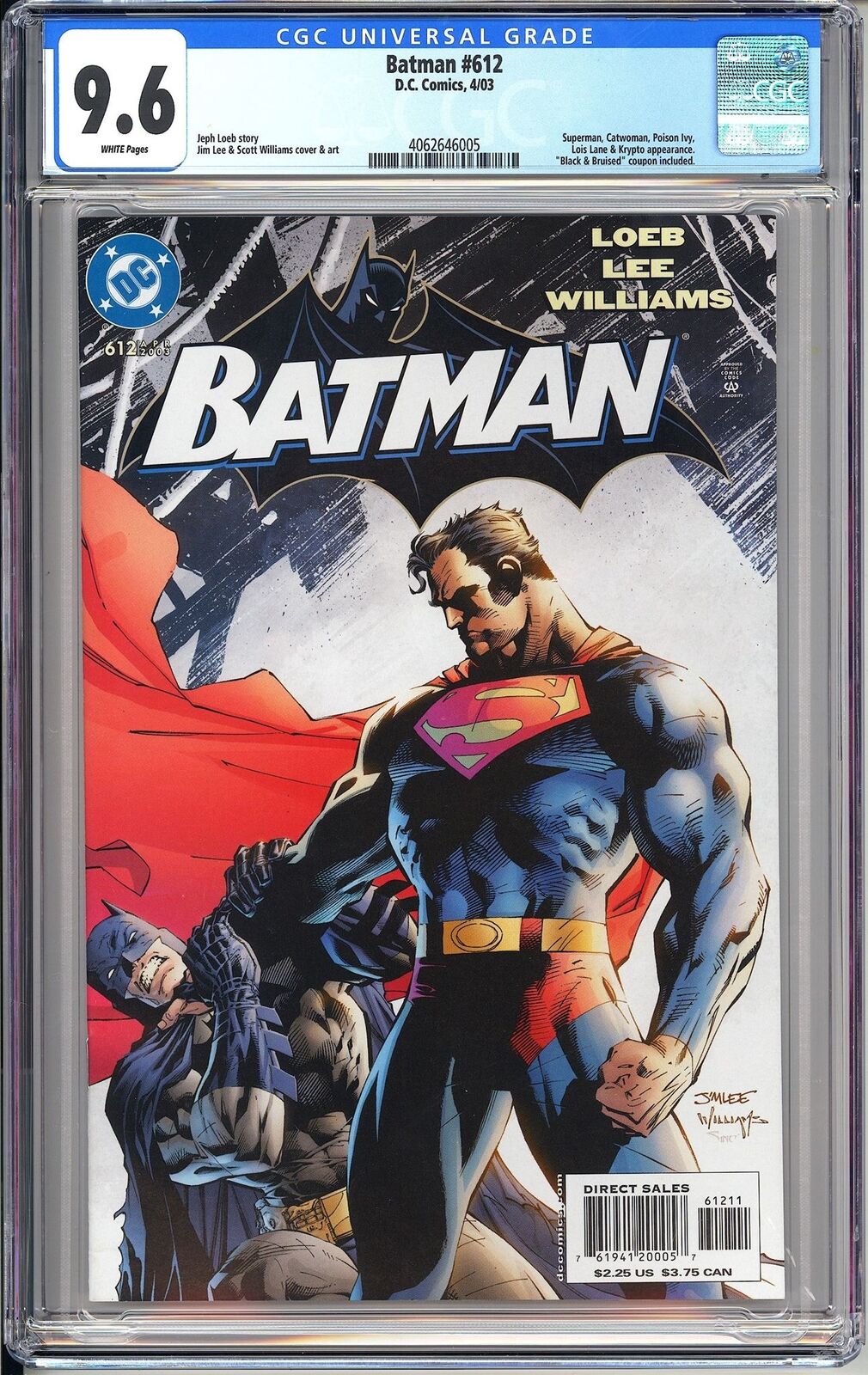 Batman Cgc High Grade Dc Comic Kubert Key St Damian Wayne As