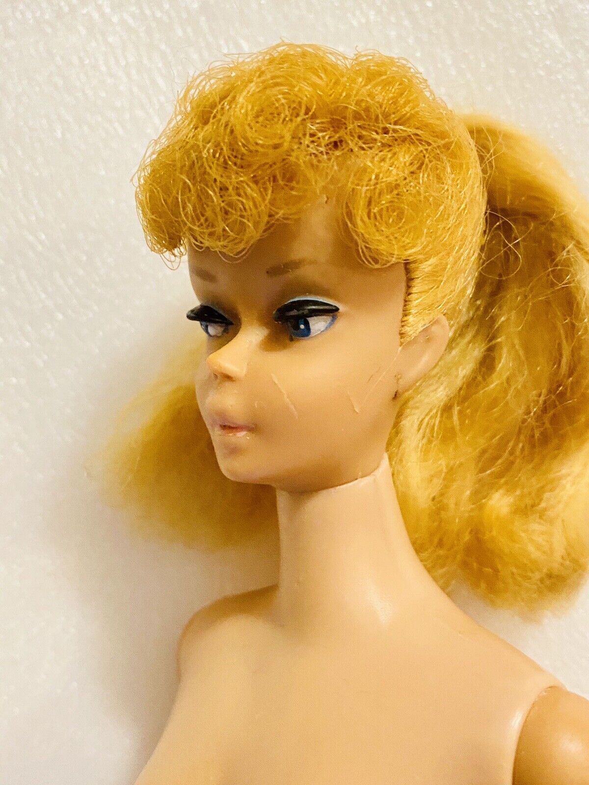 Vintage 1961 Blonde Ponytail Barbie Doll 850 Mattel Japan TLC