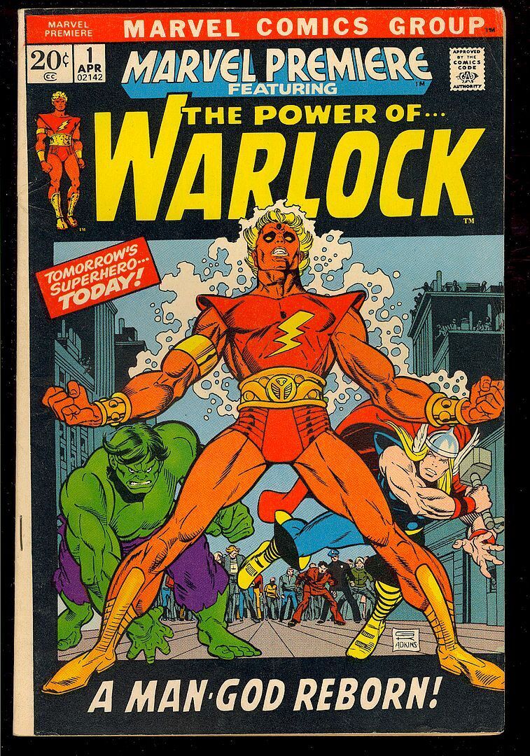 Marvel Premiere Nice Origin Warlock Bronze Age Vintage Marvel Comic