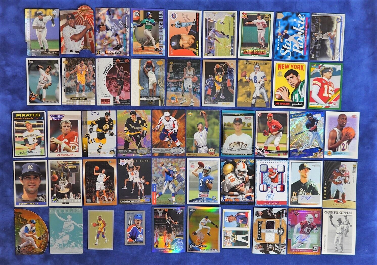 Multisport High End Cards Of Only Star Rc Hof Lot Of Super Loaded