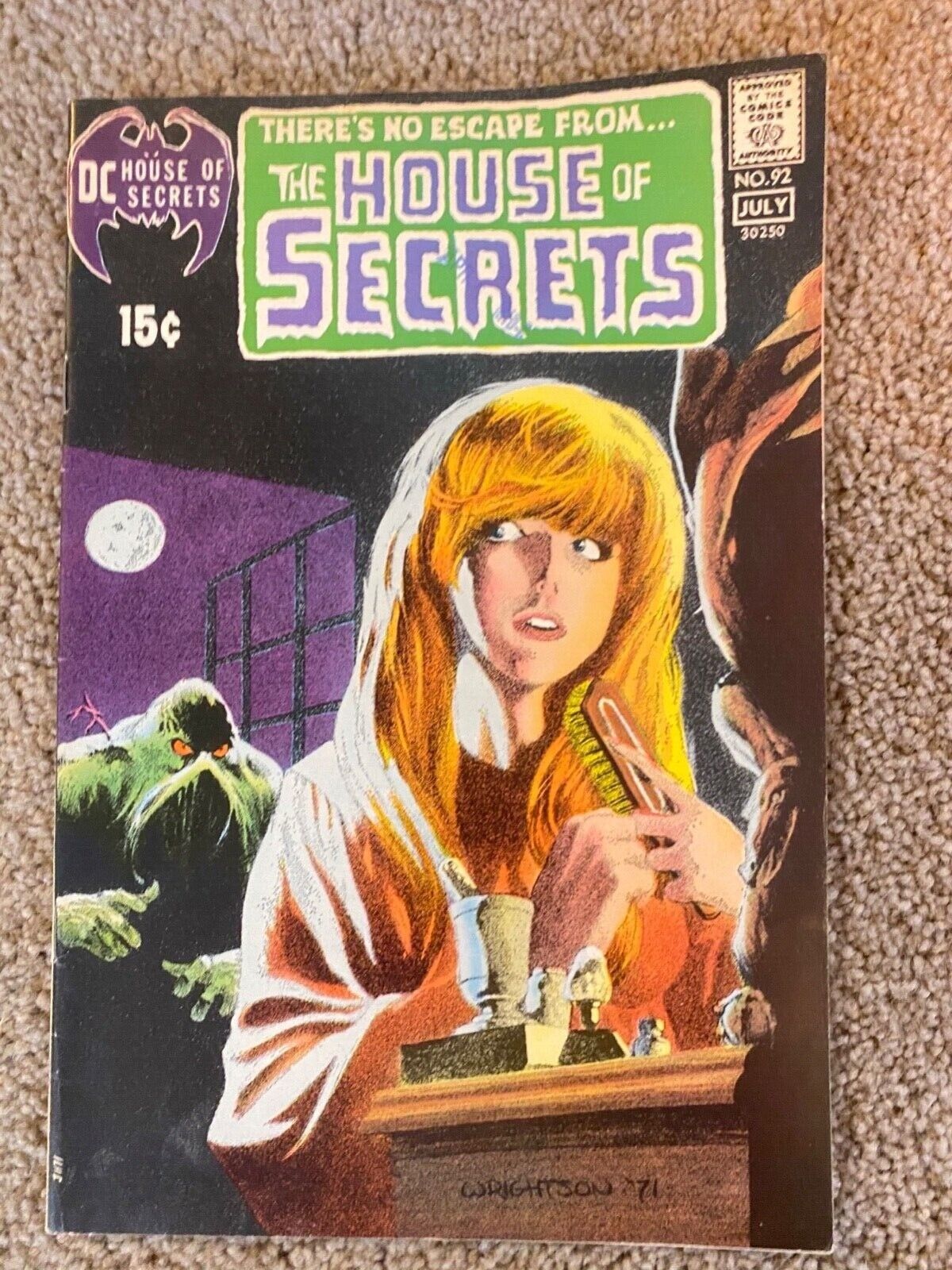 Dc House Of Secrets Comic St Appearance Swamp Thing Key Iss