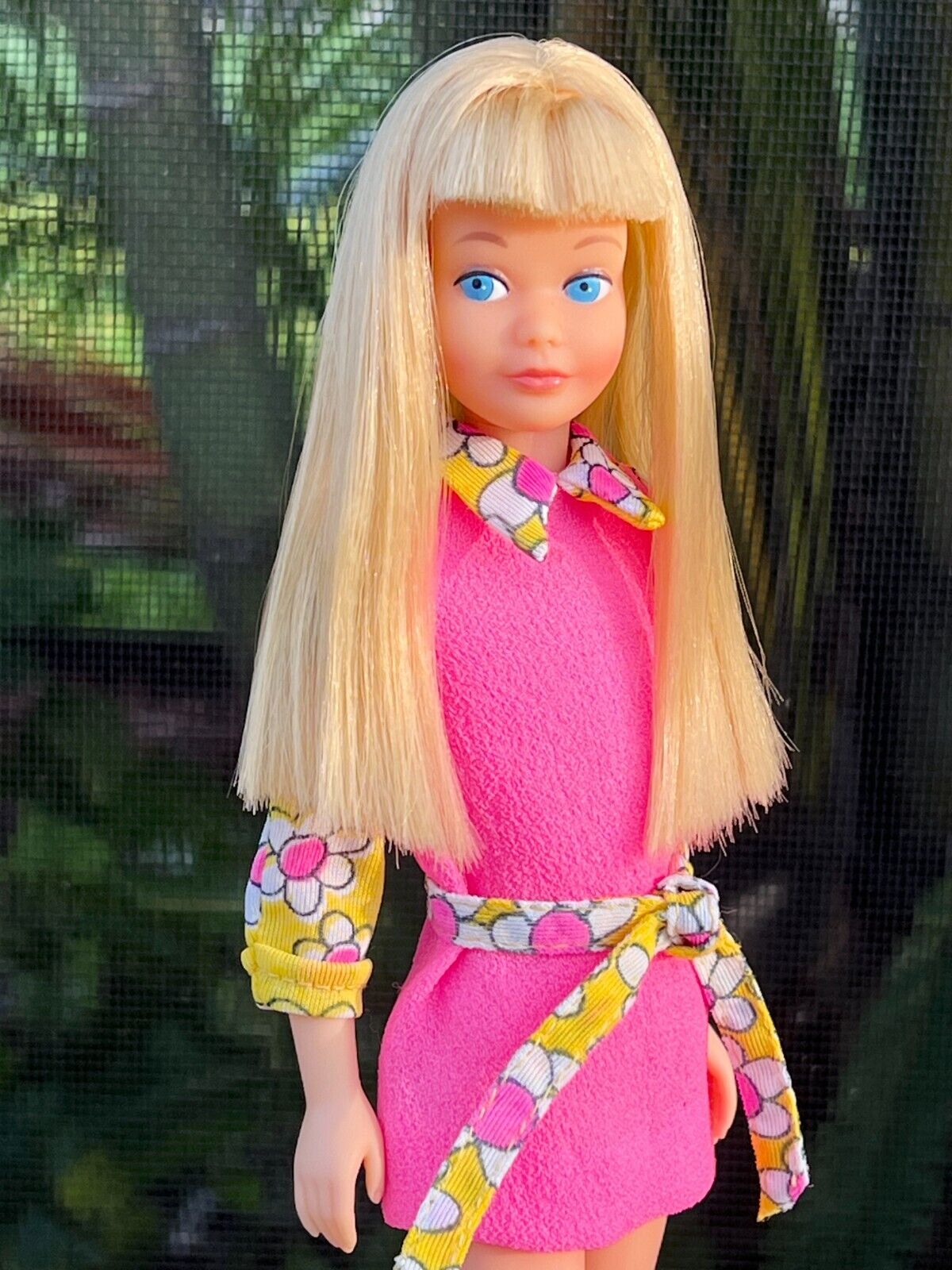 Vintage Skipper Doll Blonde Hair Pink Skin Bend Leg Exceptional Love