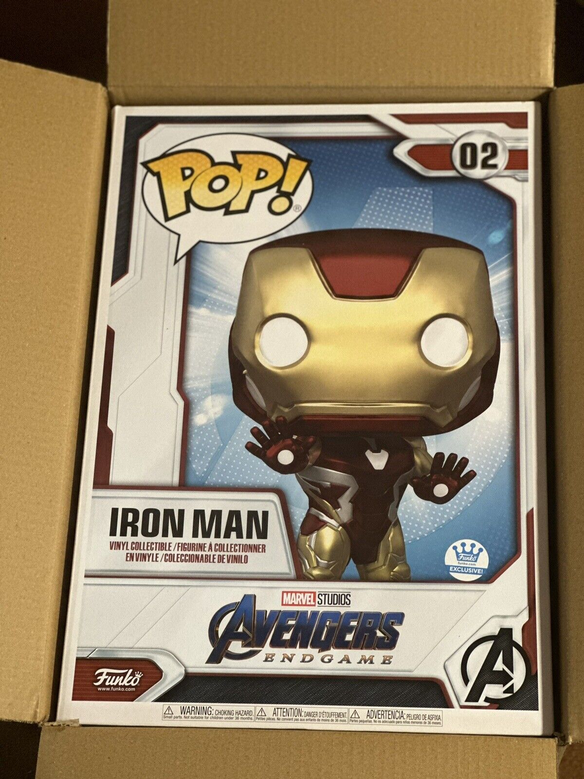 Funko Pop Marvel Avengers Endgame Iron Man Funko Store Exclusive