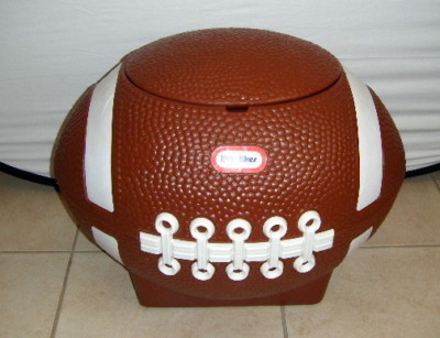 little tikes football chest