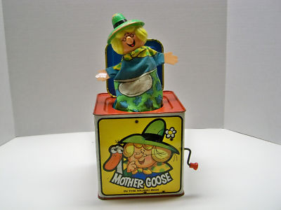 mattel mother goose jack in the box