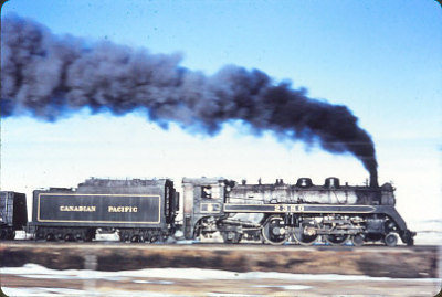 Image result for canadian pacific 4-6-2 in saskatchewan