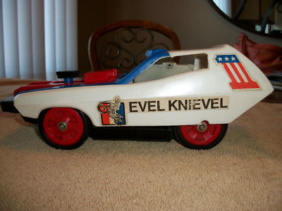 evel knievel toy car