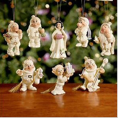 lenox snow white and the seven dwarfs ornaments