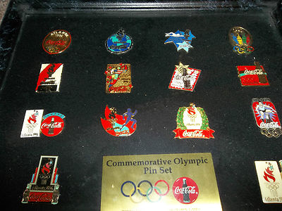 COCA COLA COMMEMORATIVE OLYMPIC PIN SET 1996 ATLANTA RARE FIND