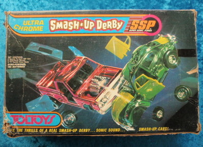 smash up derby toy 1970s