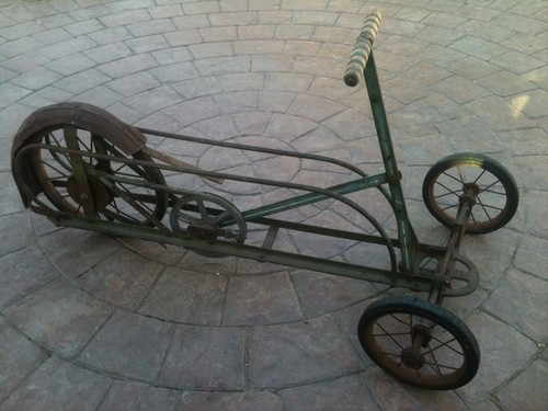 Antique irish mail car cart push car -- Antique Price Guide Details Page