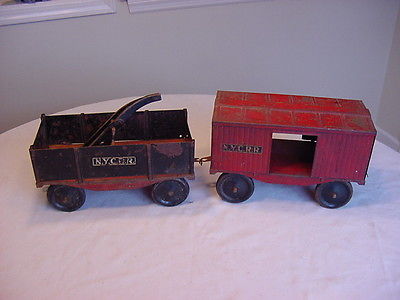 antique ride on toy train