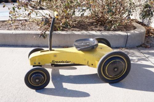 vintage pedal cart